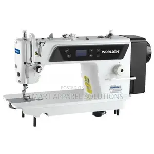 Worlden Stepper Motor Full Automatic Single Needle Lockstitch Machine