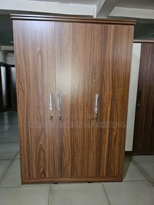 New Melamine 3 Door Cupboard Large Wardrobe