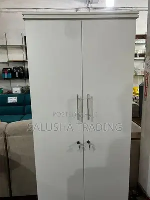 White 2 Door Cupboard