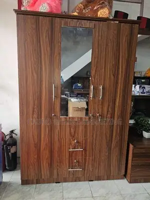 New Melamine 3 Door Cupboard Wardrobe 6*4 Ft