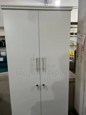White 2 Door Cupboard