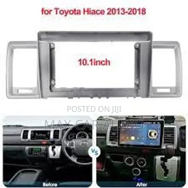 toyota hiace van audio 10 inch panel