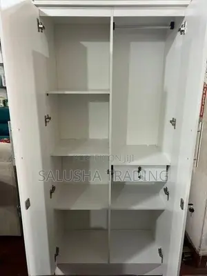 White 2 Door Cupboard