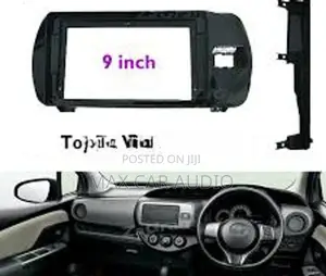 Toyota Vitz Car Android Setup 9 Inch Panel