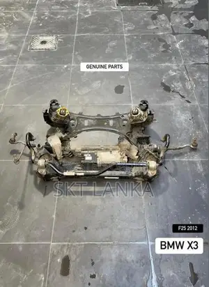 Genuine Bmw X3 2014 F25 engine Front Sub Frame with Steering Rack