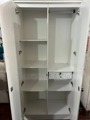 White 2 Door Cupboard