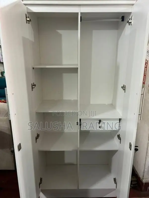 White 2 Door Cupboard