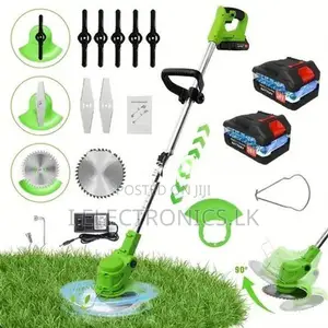 Cordless Grass Trimmer with 24v Rechargeable Lithium Battery