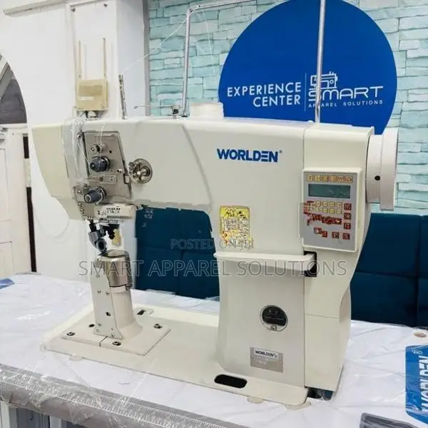 Automatic Heavy-Duty Single Needle Roller Foot Sewing Machine