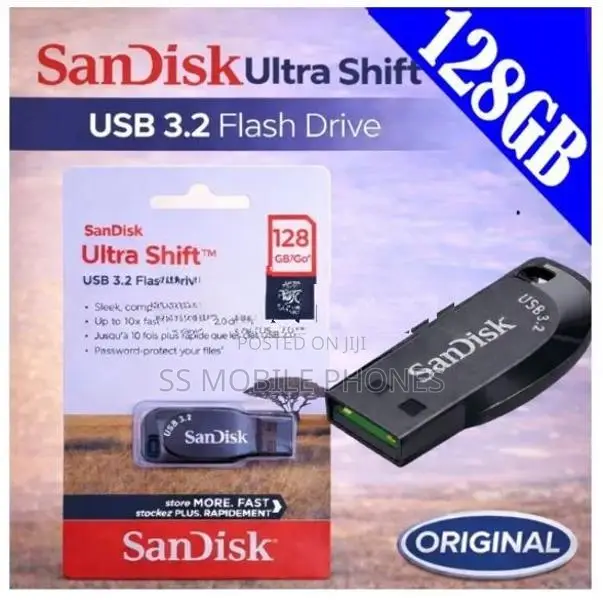 Ultra Shift USB 3.2 Flash Drive 128GB