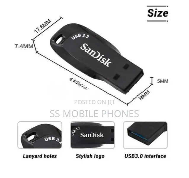 Ultra Shift USB 3.2 Flash Drive 128GB