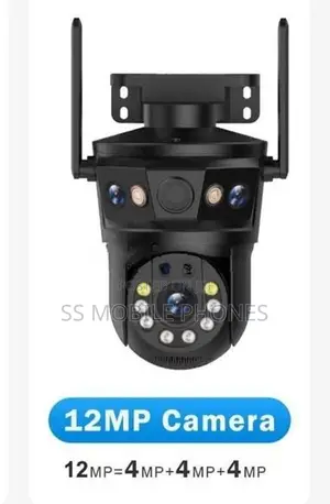 12MP Three Screen WIFI IP Outdoor Camera