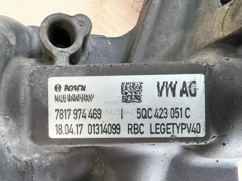 Audi A3 Electric power steering rack