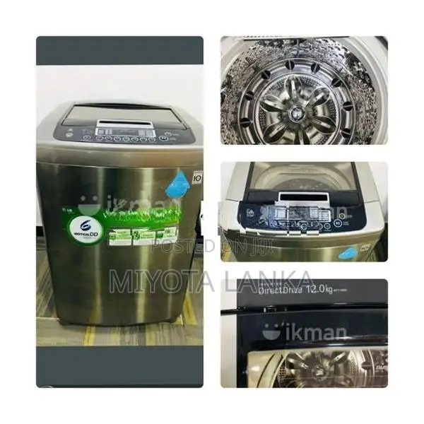 LG' 10KG FULLY AUTOMATIC WASHING MACHINE Inverter model