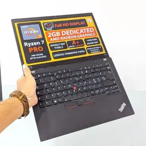 Thinkpad T495s -Ryzen 7 PRO+16GB Ram |2GB Vega Graphics |Slim Laptops