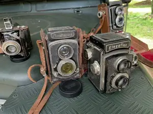 Antique Working Reel Camera