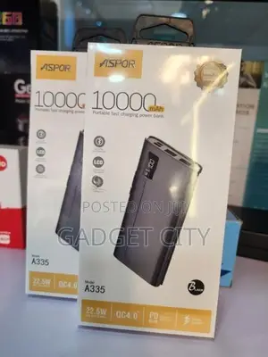 ASPOR A335 Fast Charging Power Bank 10000mAh