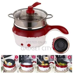Multifunctional Electric Cooker Hot Pot with Steamer