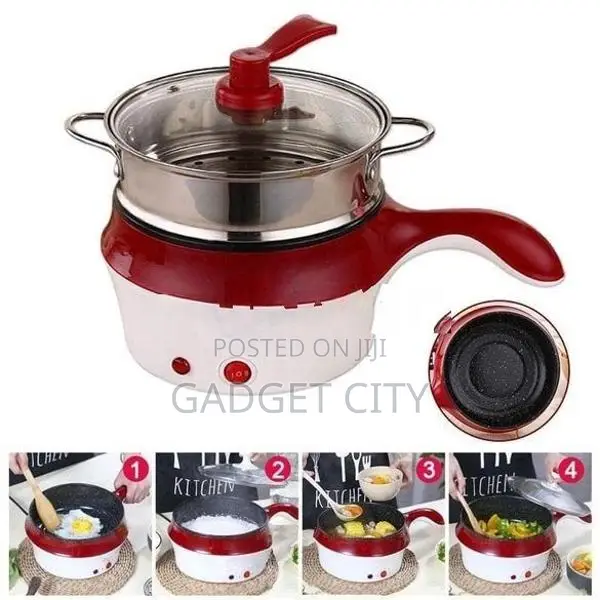 Multifunctional Electric Cooker Hot Pot with Steamer