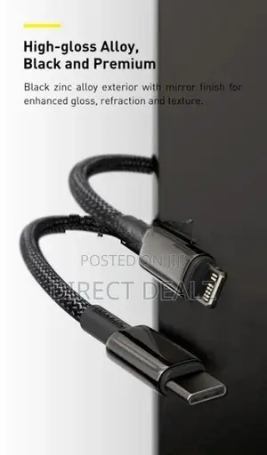 Baseus Tungsten Fast Charging Type C to Lightning Cable