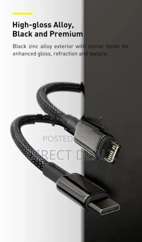 Baseus Tungsten Fast Charging Type C to Lightning Cable