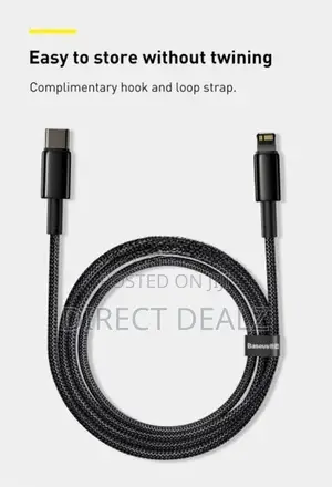 Baseus Tungsten Fast Charging Type C to Lightning Cable