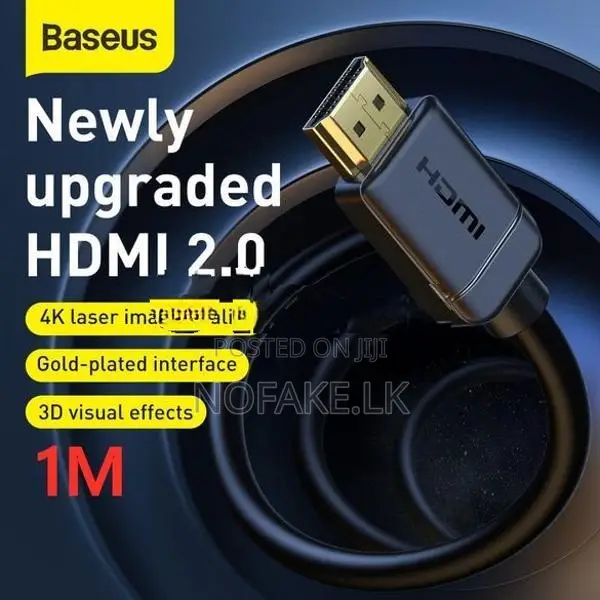 Baseus HDMI Adapter Cafule Cable 4k 1M & 2M