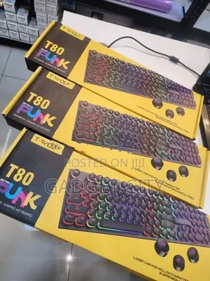 T-Wolf T80 RGB Gaming Keyboard