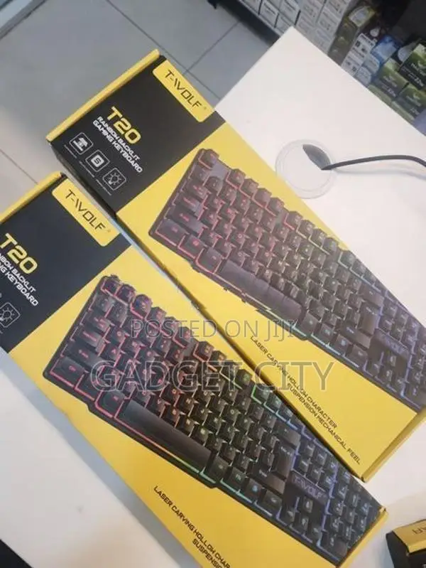 T-Wolf T20 RGB Backlit Keyboard