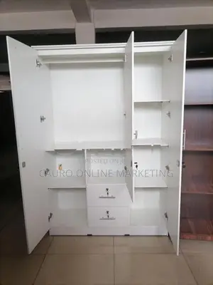 New Melamine Colour 3 Door Cupboard Wardrobe
