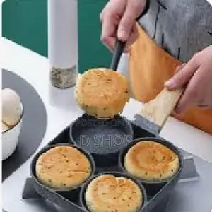 2 Hole Grill Fryer Pan - High Quality