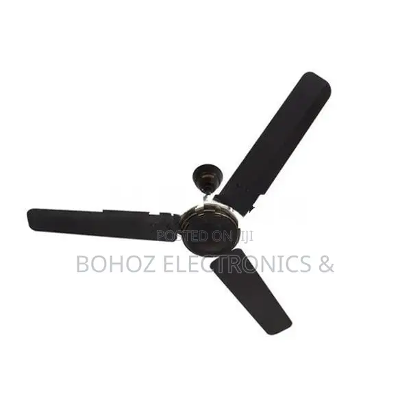 Telesonic Trident Ceiling Fan - Black