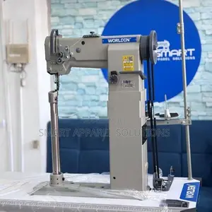 Worlden High Post-Bed Heavy Walking Foot Sewing Machine for Bags