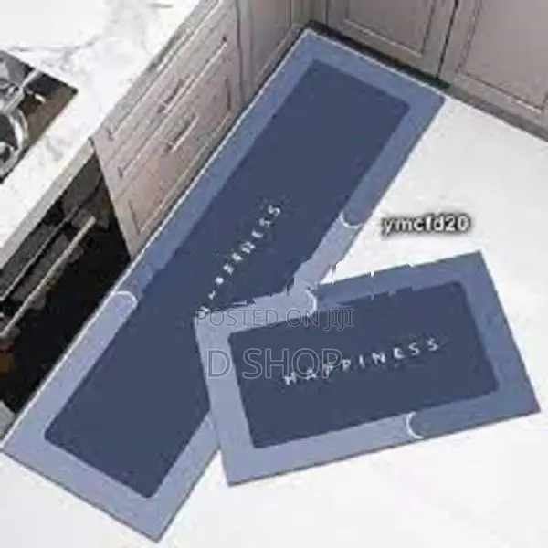 2 Pcs Kitchen Floor Mat - Water Absorption Home Carpet