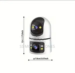 4MP HD Dual Screen AI Wifi Surveillance PTZ Camera