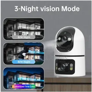 4MP HD Dual Screen AI Wifi Surveillance PTZ Camera