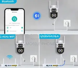 4MP WIFI Dual Screen PTZ Camera