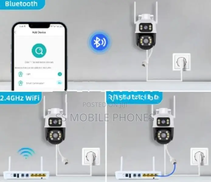4MP WIFI Dual Screen PTZ Camera