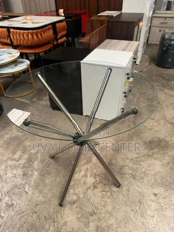 Glass Round Table 30Inch