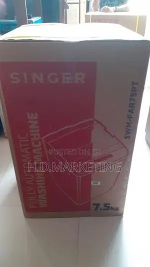 Singer 7.5Kg Fully Auto Washing Machine