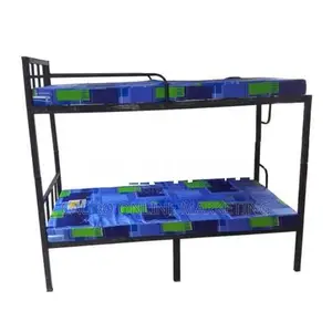 New Steel Bunk Ned with Double Layer Mattress 6 * 3 Ft