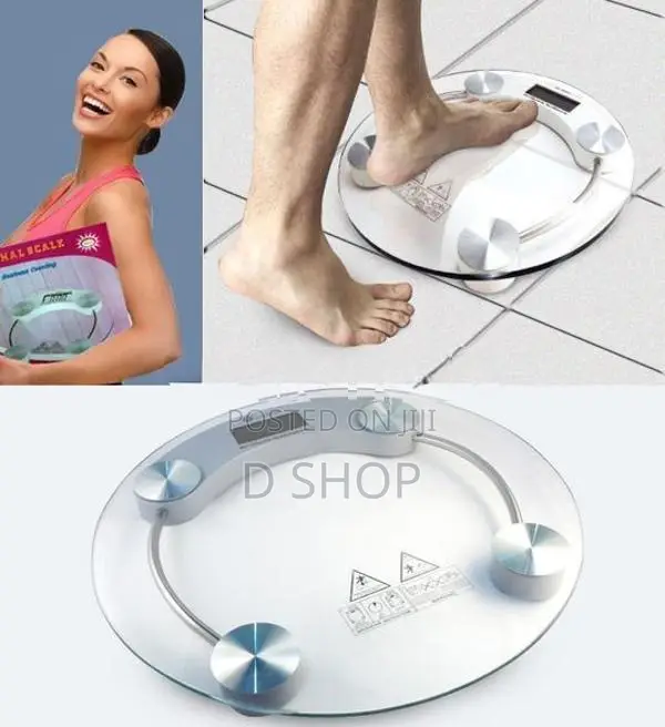 Digital Personal Weight Scale Tempered Glass-
