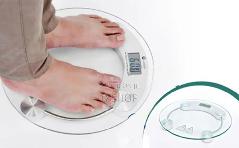 Digital Personal Weight Scale Tempered Glass-
