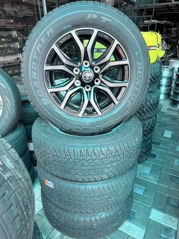 toyota hilux 2025 alloy wheels with japan tires