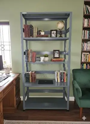 New Steel 6*3 Ft Book Shelf Rack Cupboard