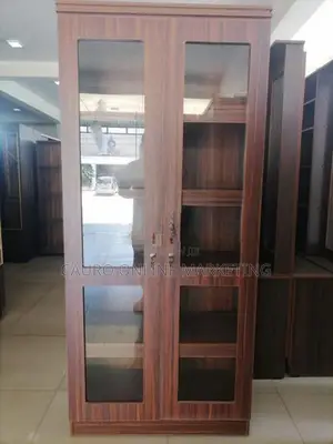 New Melamine 2 Door Office / File Cupboard 6*2.5 Ft