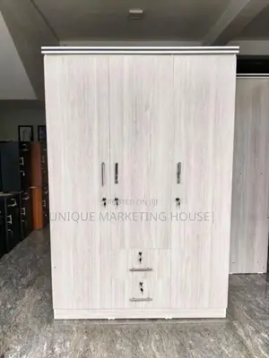 Modern American White 3D Wardrobe