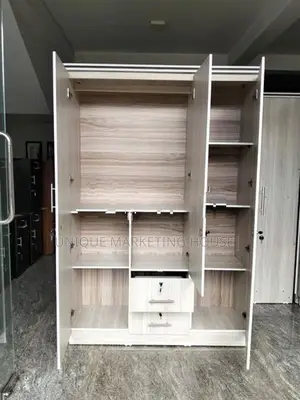 Modern American White 3D Wardrobe