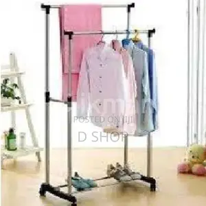 Double Pole Telescopic Adjustable - Rack