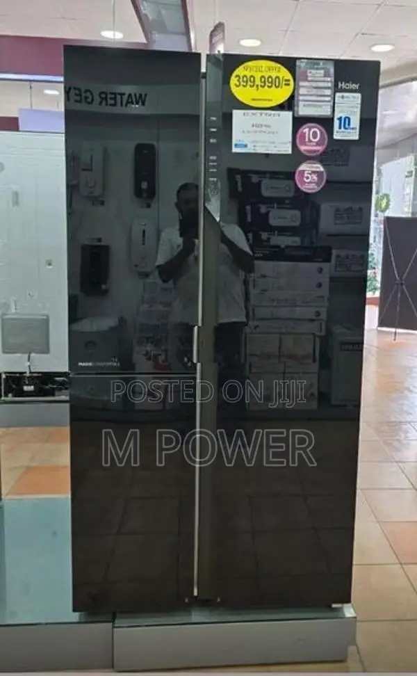 Haier Side by 3 Door Refrigerator 598L (HRRFDBS683KG)